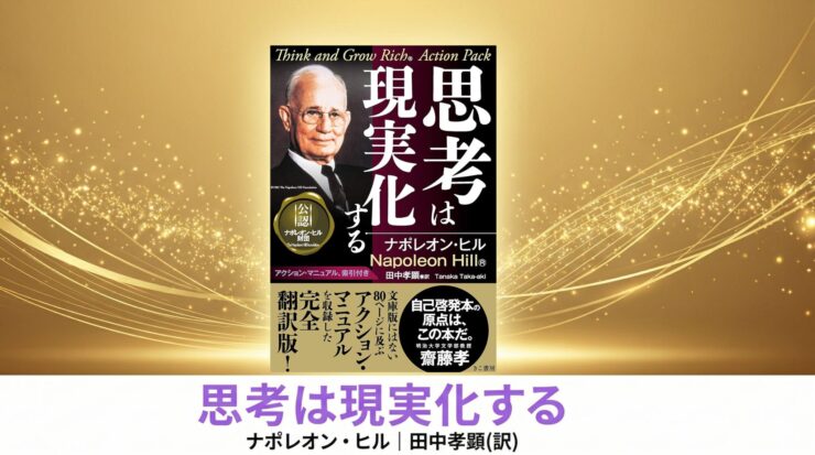 ナポレオン・ヒル　思考は現実化する